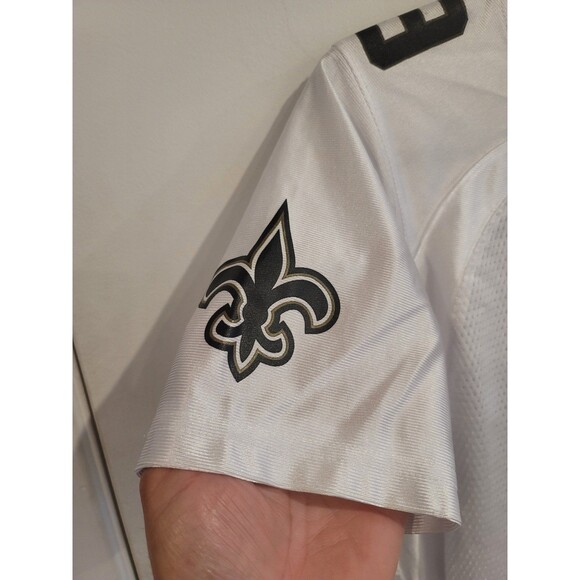 Women's L New Orleans Saints #9 Drew Brees NFL On Field  Jersey 21x25” - Picture 5 of 10